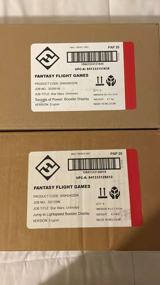 Lotes Star Wars Unlimited para el gran Alberto