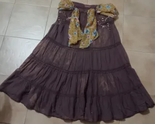 Gonna lunga vintage F&2