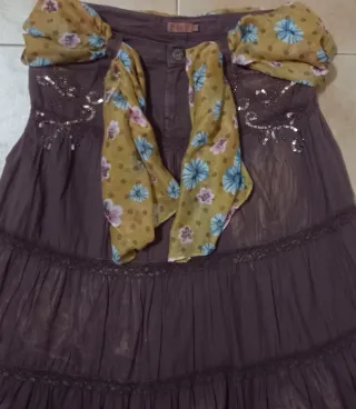 Gonna lunga vintage F&2