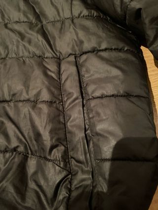 Plumífero Zara Negro Niñ@ Talla 12-13cm