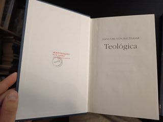 Teológica. Completa en 4 tomos - H. U. Von Balthas