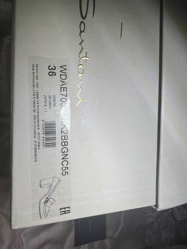 Santoni Zapatos Marrones Tacón Cómodo