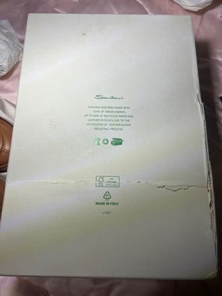 Santoni Zapatos Marrones Tacón Cómodo