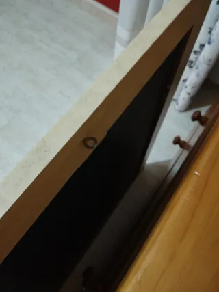 Espejo marco madera 60x75