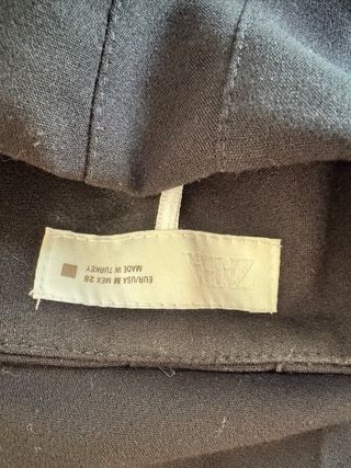 Pantalón vestir Zara negro