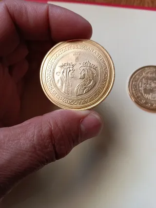 Réplicas Monedas Oro Españolas.