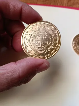 Réplicas Monedas Oro Españolas.