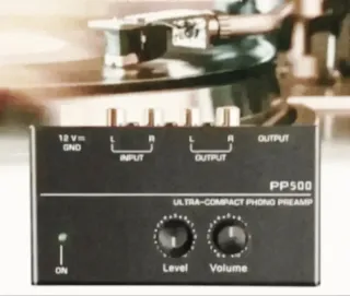 Preamplificador Phono PP500 Ultracompacto Negro