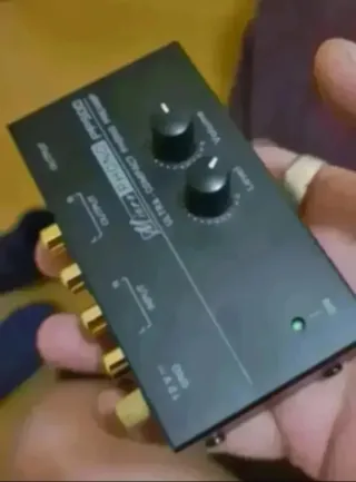 Preamplificador Phono PP500 Ultracompacto Negro