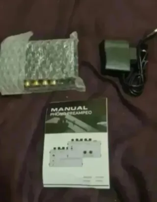 Preamplificador Phono PP500 Ultracompacto Negro