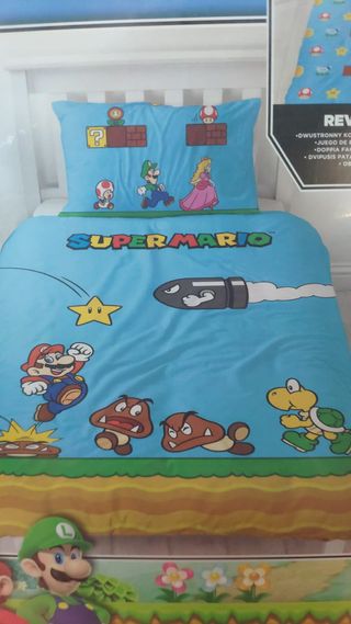 Set Biancheria Super Mario Bros Singolo
