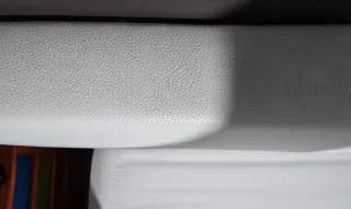 Cabecero polipiel blanco