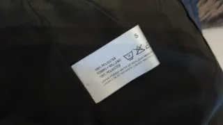 Anorak azul plumas talla S