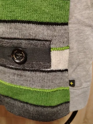 Chaleco de punto MarcCain rayas verde