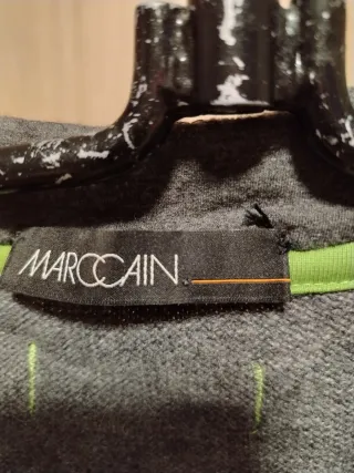 Chaleco de punto MarcCain rayas verde