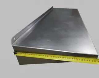 Estantería Acero Inoxidable 2m Hostelería