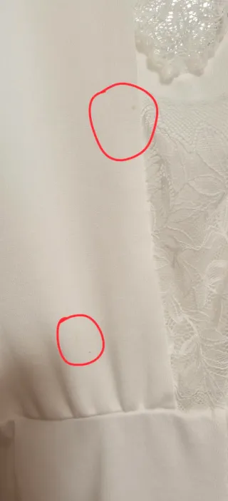 Bata flamenca beige nueva T M/L