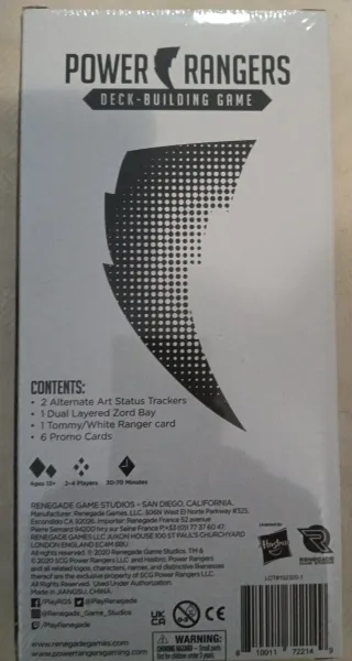 Power Rangers Deck-Building Game + Bonus Box #1