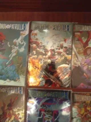 Inhumanos VS Patrulla - X COMPLETA Panini