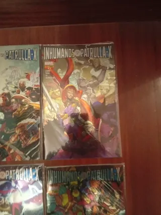 Inhumanos VS Patrulla - X COMPLETA Panini