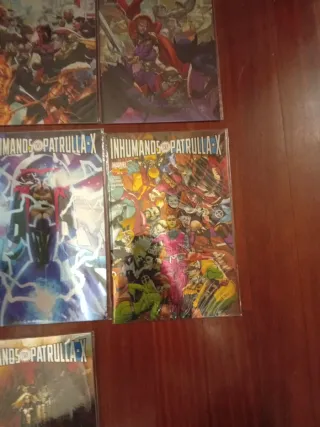 Inhumanos VS Patrulla - X COMPLETA Panini