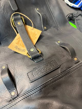 TRIPMACHINE Bolso de Cuero Negro