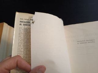 Iniciación histórica al derecho español - Jesús La