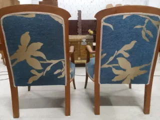 Pareja de butacas antiguas de madera