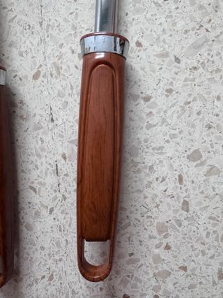 Set Utensilios Cocina Madera y Metal