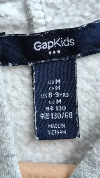 Sudadera GAP Kids Gris T.8-9