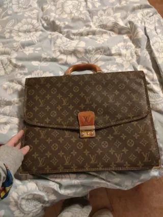 Valigia documenti vintage Louis Vuitton
