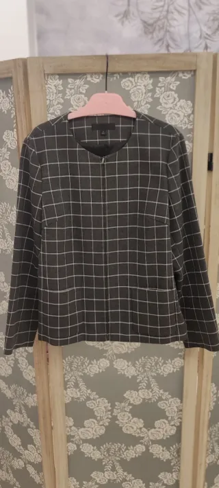 Chaqueta Uniqlo Cuadros T M