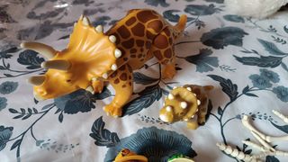 Playmobil Safari Triceratops y figuras