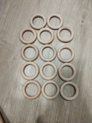 Soportes para cortinas de madera