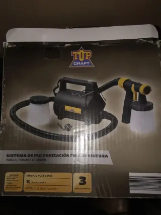 Pistola Pintura Portátil Compresor