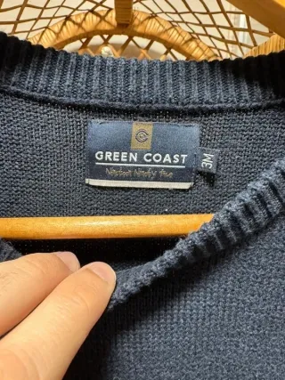 Jersey Green Coast punto estampado