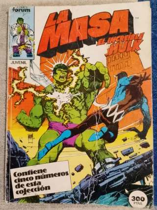 Comic,LA MASA El increible HULK.