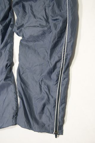 Pantaloni Nike uomo blu navy vintage con zip