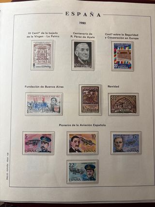Sellos España 1980