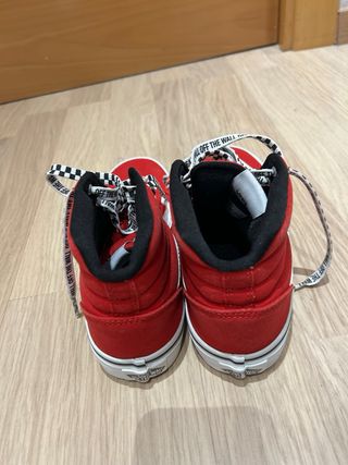 Zapatillas Vans Rojas /Niño Talla...