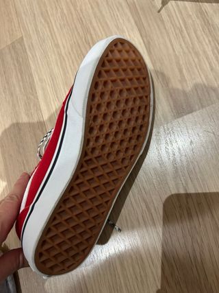 Zapatillas Vans Rojas /Niño Talla...