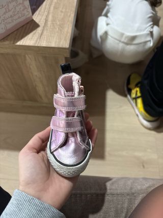 Botas Converse niña T.19 rosa
