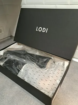 Botas Lodi Negras Tacón Alto