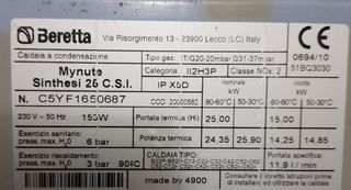 Cruscotto Comandi Beretta Mynute Sinthesi