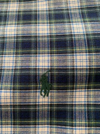 Camisa Polo Ralph Lauren cuadros Talla L