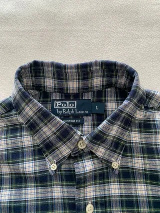 Camisa Polo Ralph Lauren cuadros Talla L