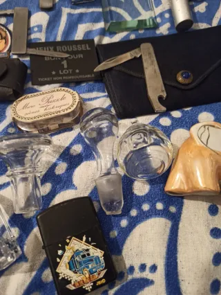 Lote Antigüedades Varios Objetos""