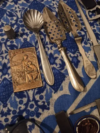 Lote Antigüedades Varios Objetos""