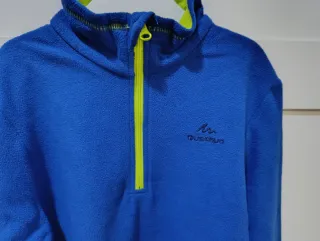 Polar niño 12 años azul Quechua.