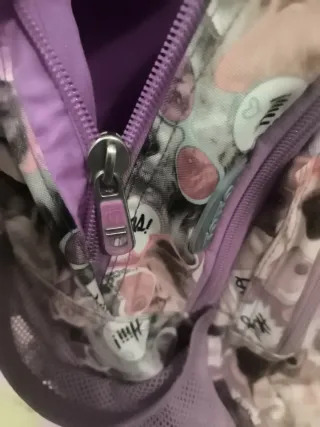 Mochila Totto Escolar Diseño Gatitos